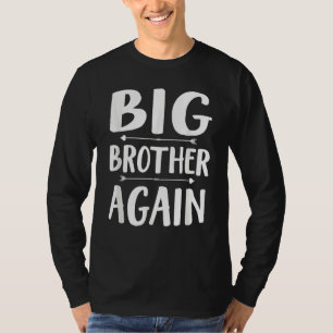 T-shirt Big Brother encore mignon Boho frère Grossesse Ann