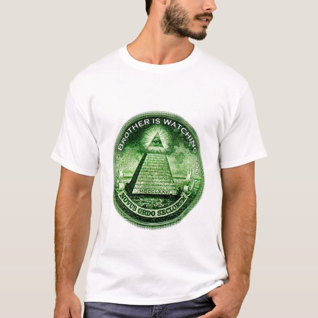 T-shirt Big Brother vous regarde (Devant)
