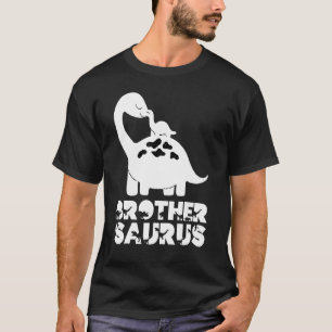 T-shirt Big Brothersaurus Rex Little Brother Saurus Bro Di