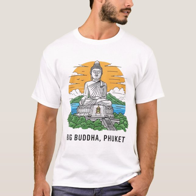 T-shirt Big Buddha, Phuket (Devant)