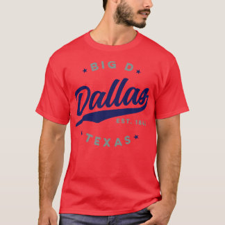 T-shirt Big D Dallas Texas