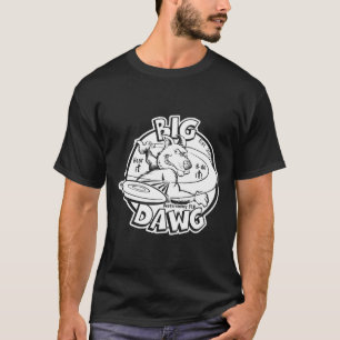 T-shirt Big Dawg Disk Husky