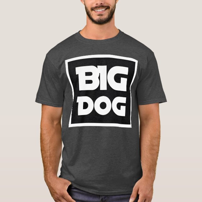 T-shirt Big Dog garçon rétro (Devant)