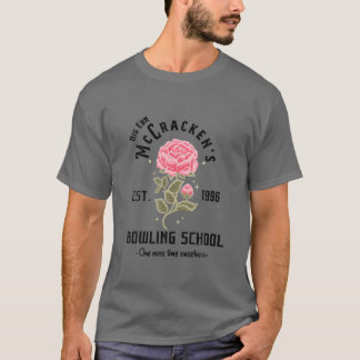 T-shirt Big Ern Mccracken Bowling School, Est.1996 Flower