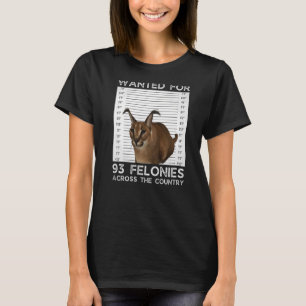 T-shirt Big Floppa Recherché Caracal Chat Meme