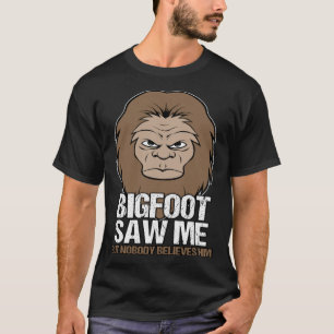 T-shirt Big Foot M'A Vu Mythique Créature