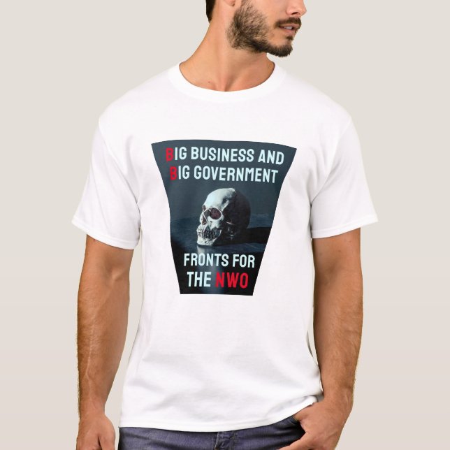 T-shirt Big Fronts (lumière) (Devant)