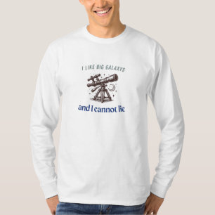 T-shirt Big Galaxys Funny Space