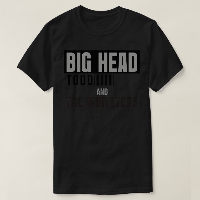 T-shirt Big Head Todd et les monstres (Design devant)