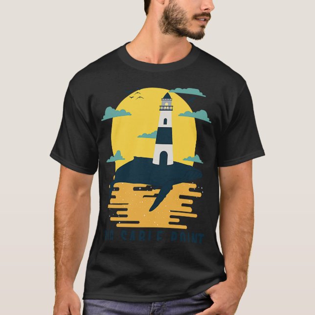 T-shirt Big Sable Point Lighthouse Lake Michigan Light Lud (Devant)