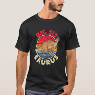 T-shirt Big Sis Saurus I Parasaurolophus I Famille Corresp