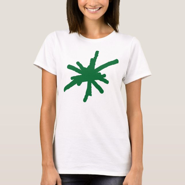 T-shirt Big Spark - Forest Green (Devant)