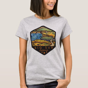 T-shirt Big Sur Californie