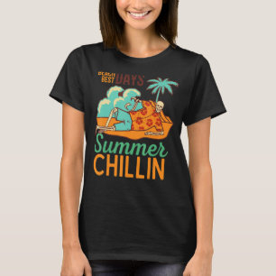 T-shirt Big Wave Surfing Ocean Beach Meilleurs jours Summe
