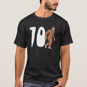 T-shirt Bigfoot 70Ème Seventies Anniversaire Sasquatch 70