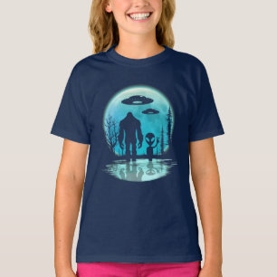 T-shirt Bigfoot Alien OVNI Divulgation Conspiration Don