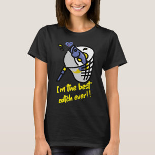 T-shirt Bigfoot Alien Pêche Drôle Hommes UFO Sasquatch Amo