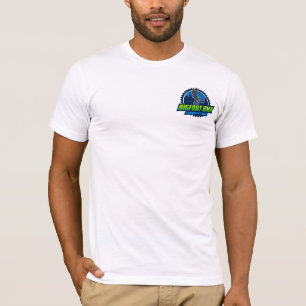 T-shirt Bigfoot BMX Top avec logo de poche (contour blanc)