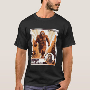 T-shirt Bigfoot Cacher et chercher Champ pour Cryptid Sasq