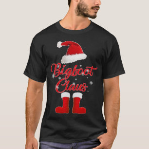 T-shirt BIGfoot claus Noël famille de jumelage