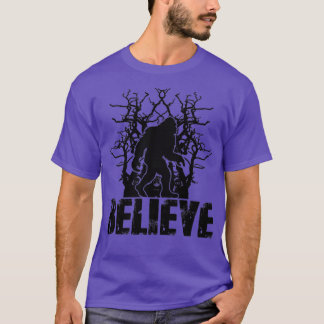 T-shirt Bigfoot Croire Sasquatch Yeti Skunk Ape Trouver B