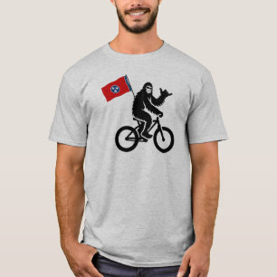 T-shirt Bigfoot Cyclisme Drapeau du Tennessee