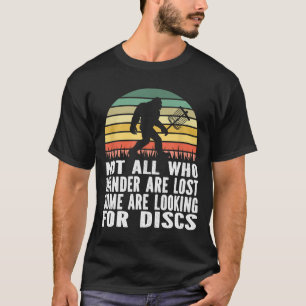 T-shirt Bigfoot Disque Golf Sasquatch Yeti Frisbee Golf Ul