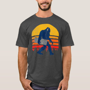 T-shirt Bigfoot DJ - DJ Graphic DJ Drôle
