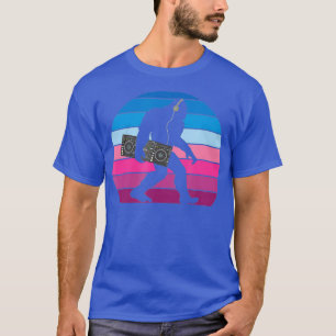 T-shirt Bigfoot DJ Sasquatch - DJ Graphisme DJ Drôle