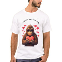 Bigfoot et Valentines personnalisables