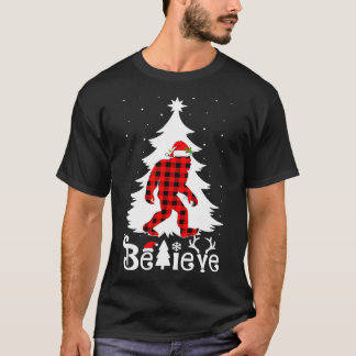 T-shirt Bigfoot Filles de Noël Drôle