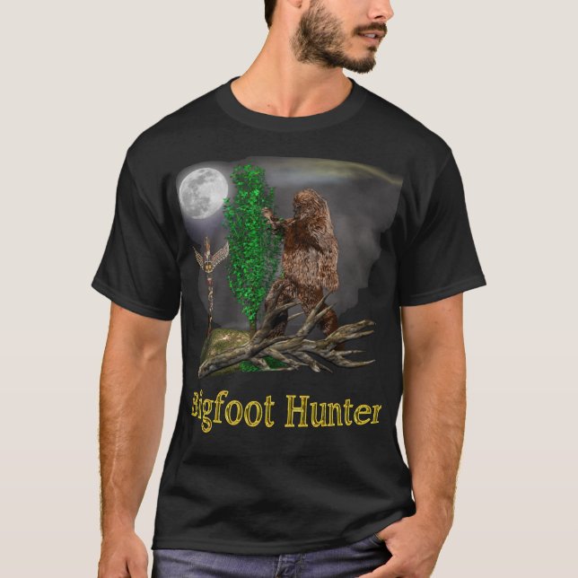 T-shirt Bigfoot Hunter (Devant)