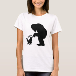 T-shirt Bigfoot Joueuse Chat à Poils Longs Boop