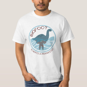 T-shirt Bigfoot Nessi Comic Prankster