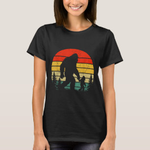 T-shirt Bigfoot papa et fils famille assortie vintage