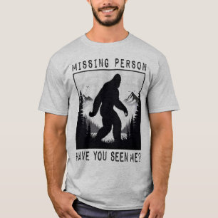 T-shirt BIGFOOT - Personne disparue
