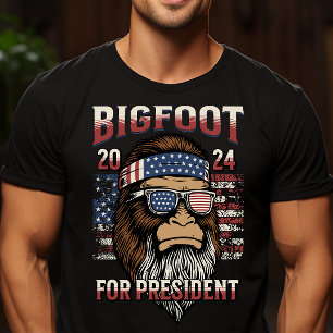 T-shirt Bigfoot pour le président Funny