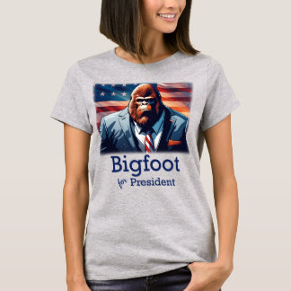 T-shirt Bigfoot, président