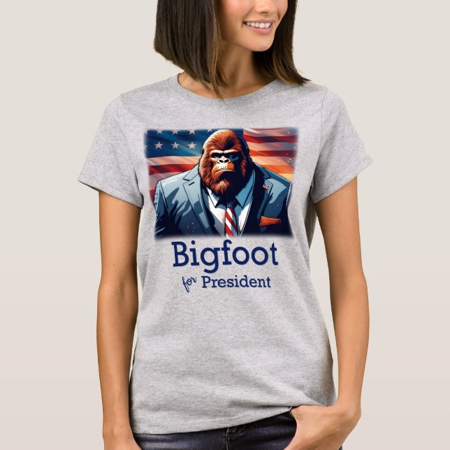 T-shirt Bigfoot, président (Devant)