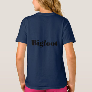 T-shirt Bigfoot Racecar
