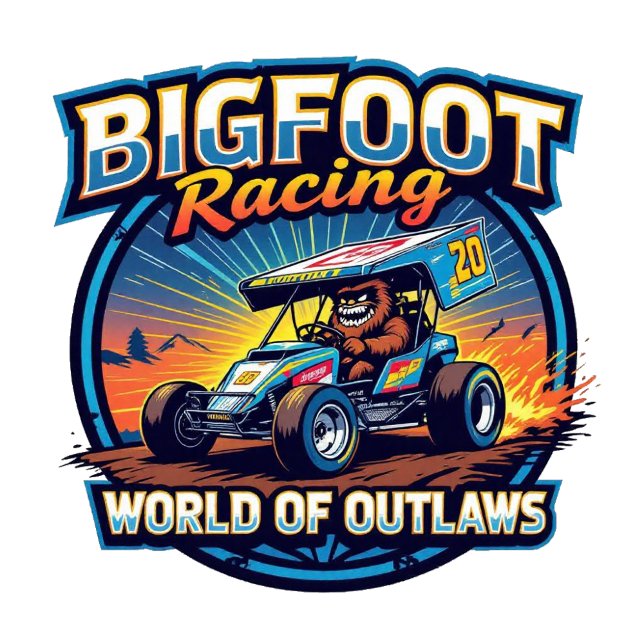 T-shirt Bigfoot Racing World Of Outlaws (Créateur téléchargé)