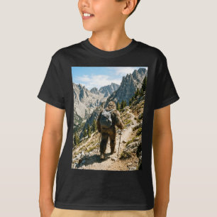 T-shirt Bigfoot randonnée drôle sasquatch randonnée avec s