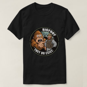 T-shirt Bigfoot Sasquatch