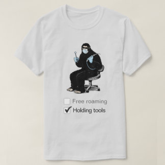 T-shirt Bigfoot travaille dans une clinique dentai