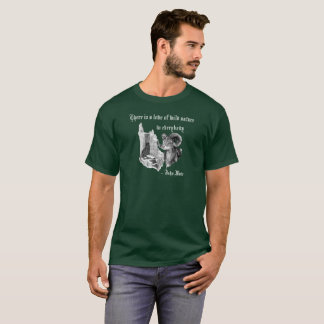 T-shirt Bighorn. John Muir. Il y a un amour de nature