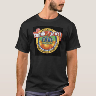 T-shirt Bijou de la Couronne du lac de Galles Orange