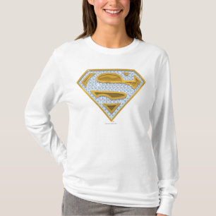 T-shirt Bijoux bleu supergirl