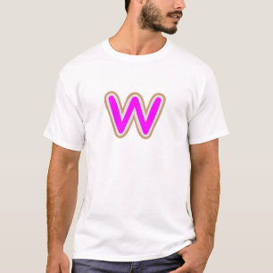 T-SHIRT BIJOUX D'ALPHABETS DU RAYON X ZZZ YYY VVV DE WWW