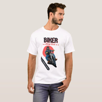 T-shirt BIKER, Wild Ride, Rockin' Chopper Journey