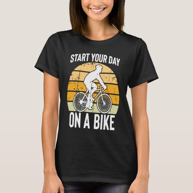 T-shirt Biking and Cycling    5 (Devant)